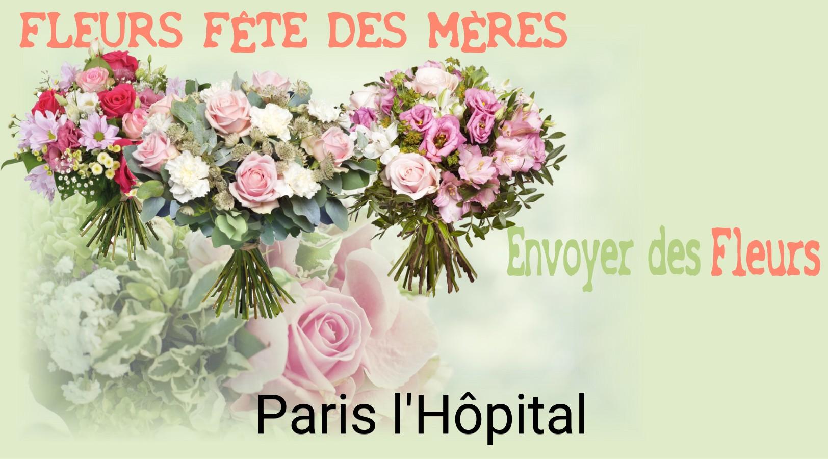Bouquet de Fête des Mères livré à Paris-l'Hôpital